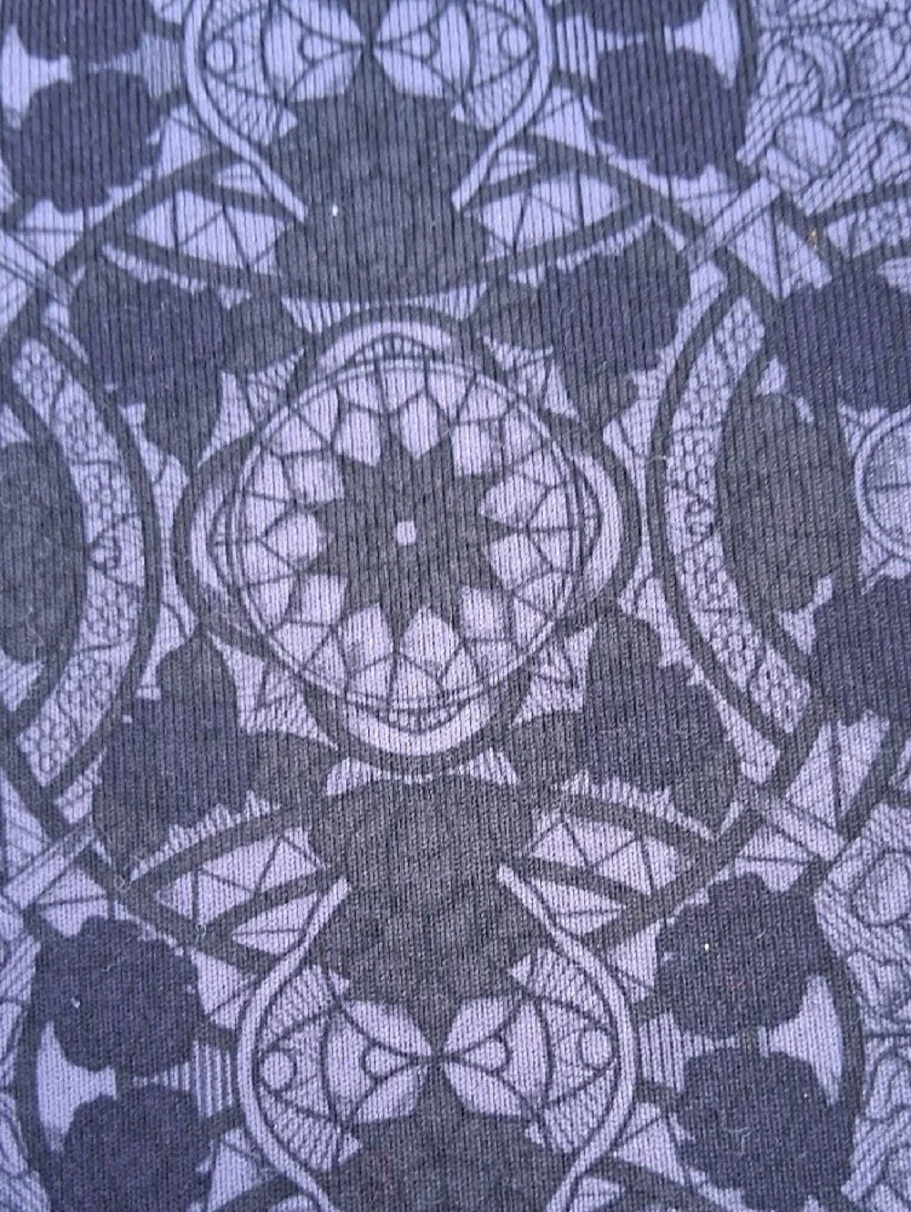 lululemon athletica Charcoal‎ Patterned Racerback Tank
